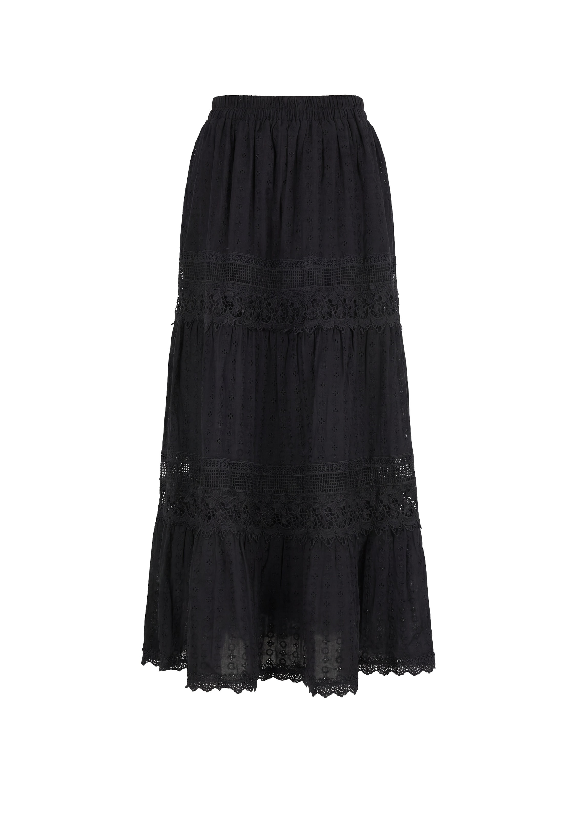 Jupe IZIA en noir : devant