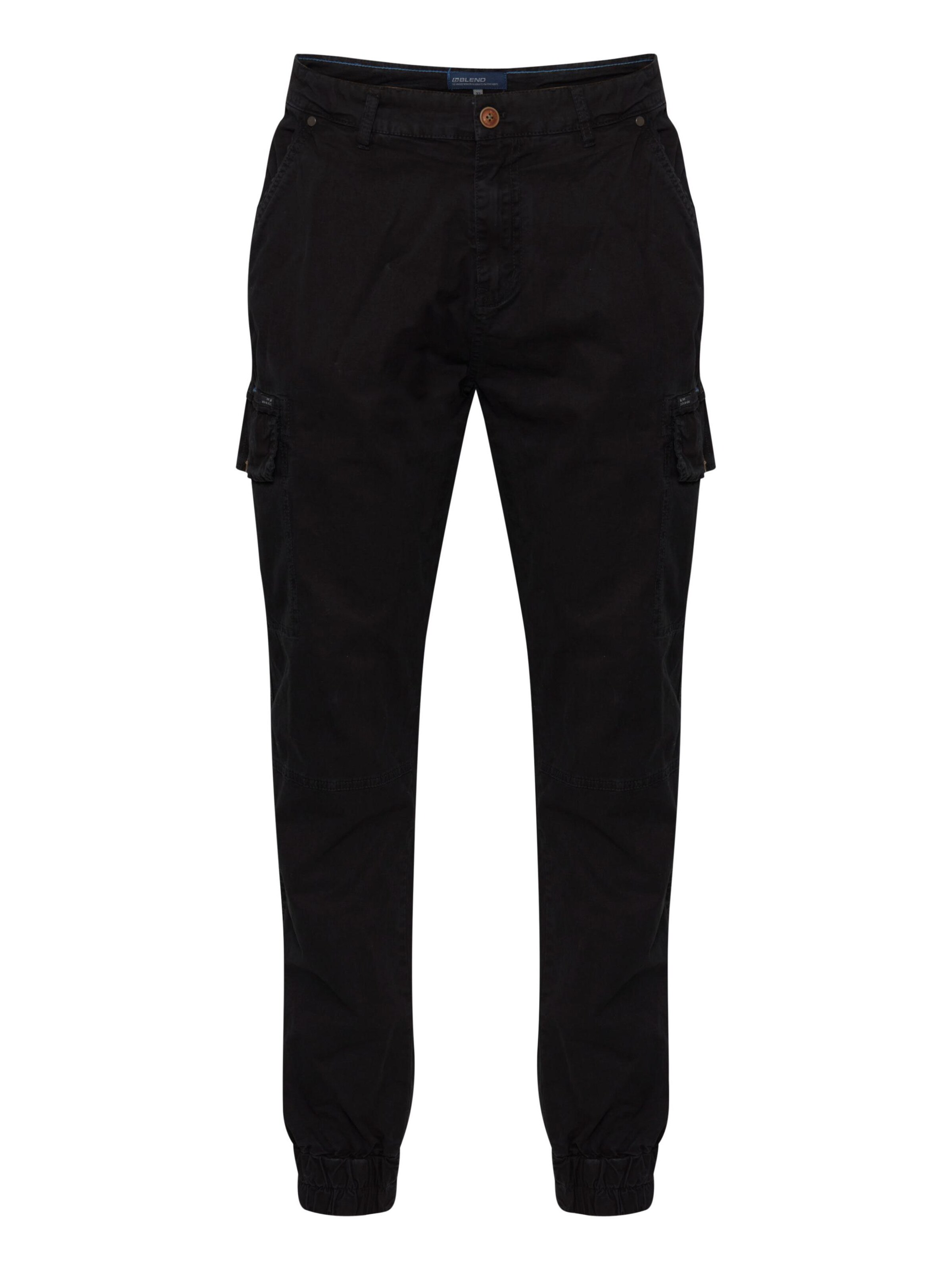BLEND - Pantalón cargo 'BHNan' en negro: frente