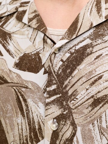 JACK & JONES Классический крой Рубашка 'JJEJEFF' в Серый