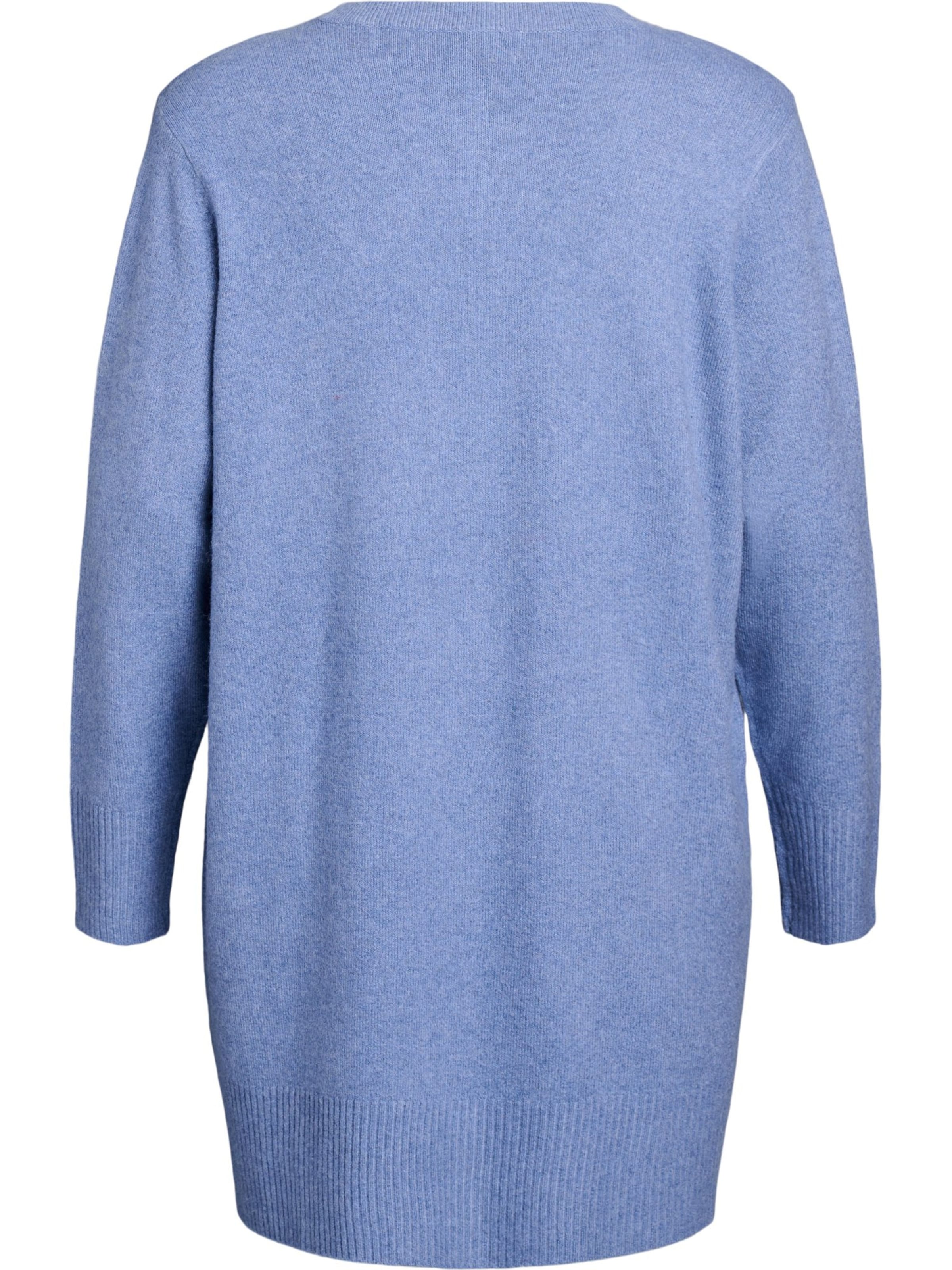 Zizzi Knit cardigan 'Casunny' in Blue