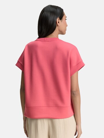 TOM TAILOR Sweatshirt in Rood