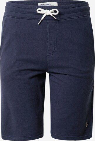 BLEND Regular Shorts in Blau: predná strana