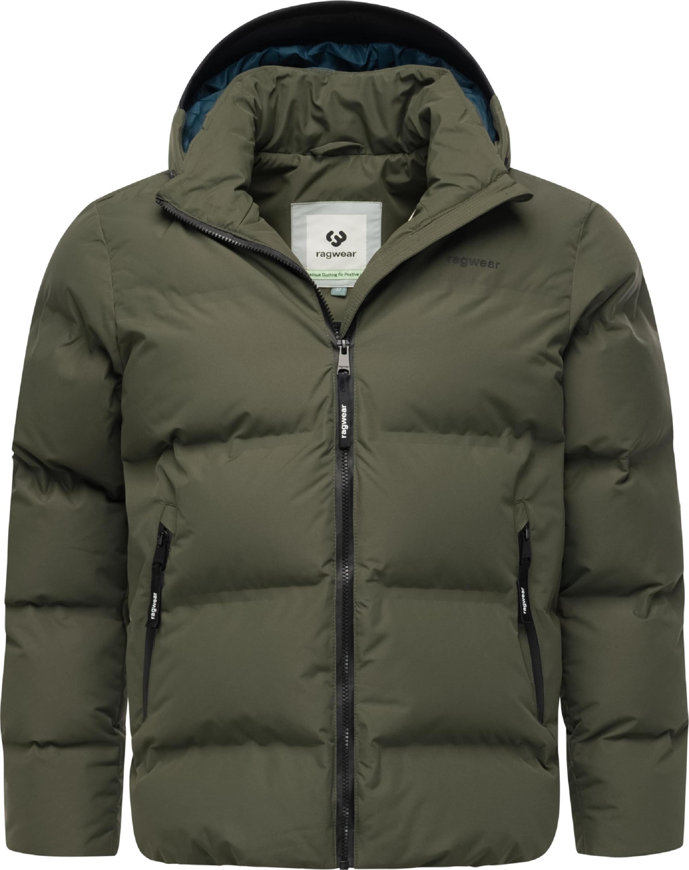 Ragwear Winterjacke 'Norgos' in Grün