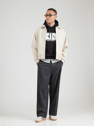 ARMANI EXCHANGE - Sweatshirt em preto