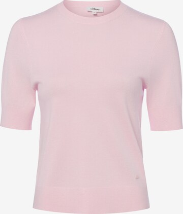 s.Oliver Sweater in Pink: front