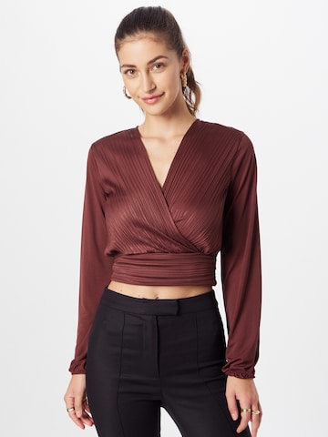 ABOUT YOU Blouse 'Stella' in Brown: front