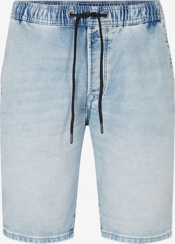 TOM TAILOR DENIM Shorts in Blau: predná strana