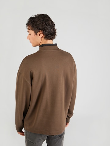 HUGO Суичър 'Nedro' в кафяво