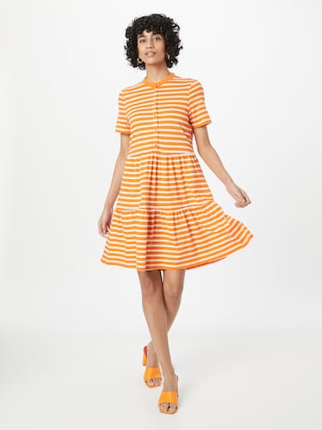 Robe d’été 'MAY' ONLY en orange : devant