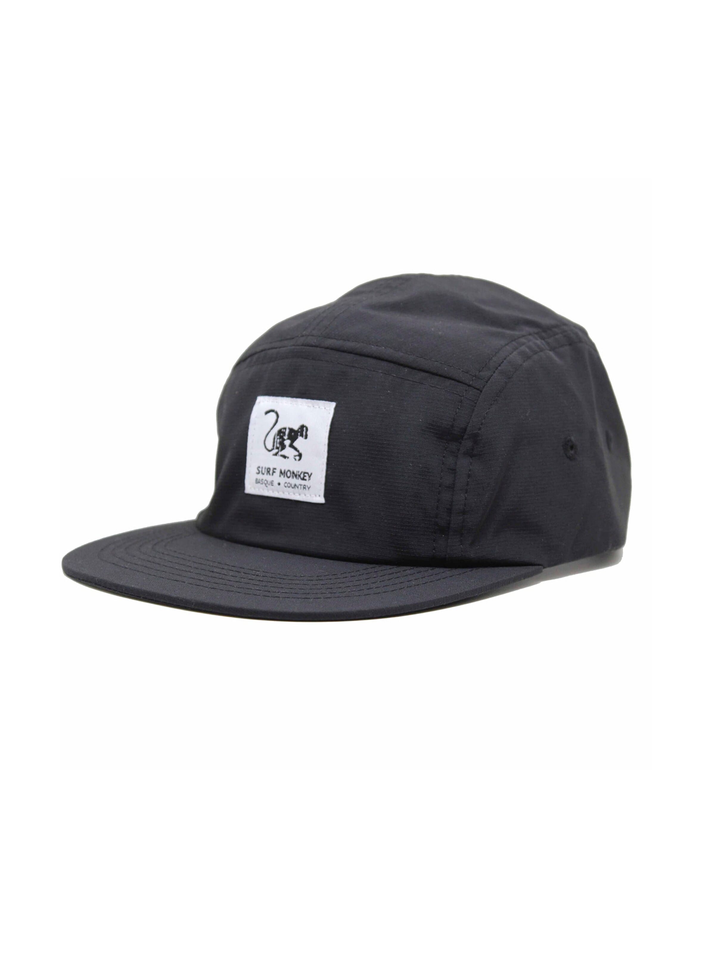 Casquette de sport Surf Monkey en noir : devant