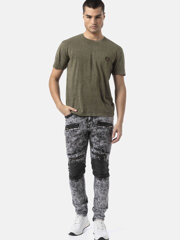 CIPO & BAXX Shirt 'CT808' in Groen