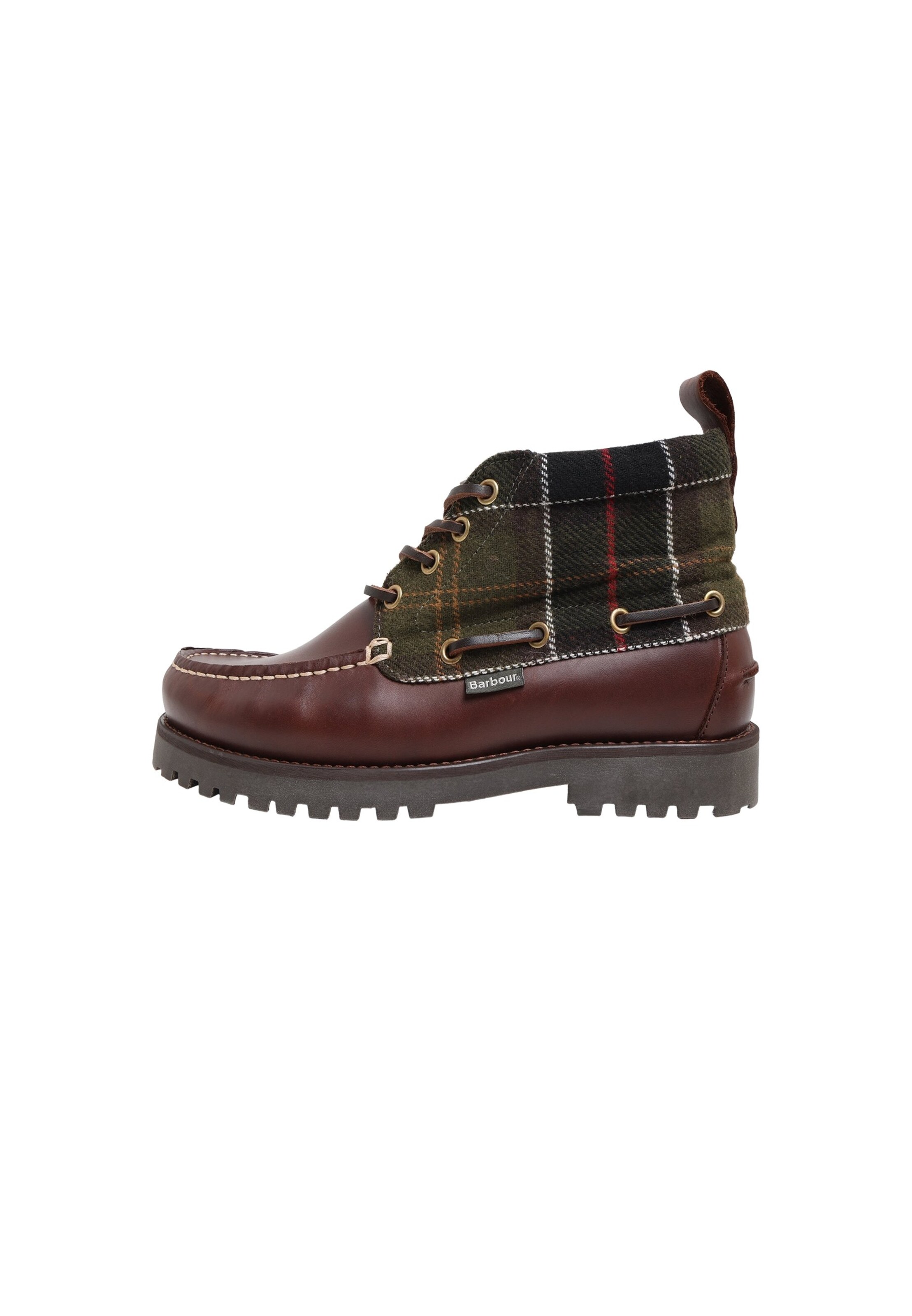 Boots stringati 'Harle' di Barbour in marrone: frontale
