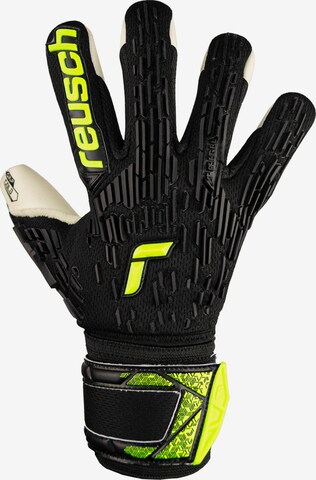 REUSCH Athletic Gloves 'Attrakt Freegel' in Black