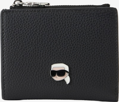Karl Lagerfeld Kukkaro 'Ikon Pebble' koossa One Size värissä musta, Tuotenäkymä