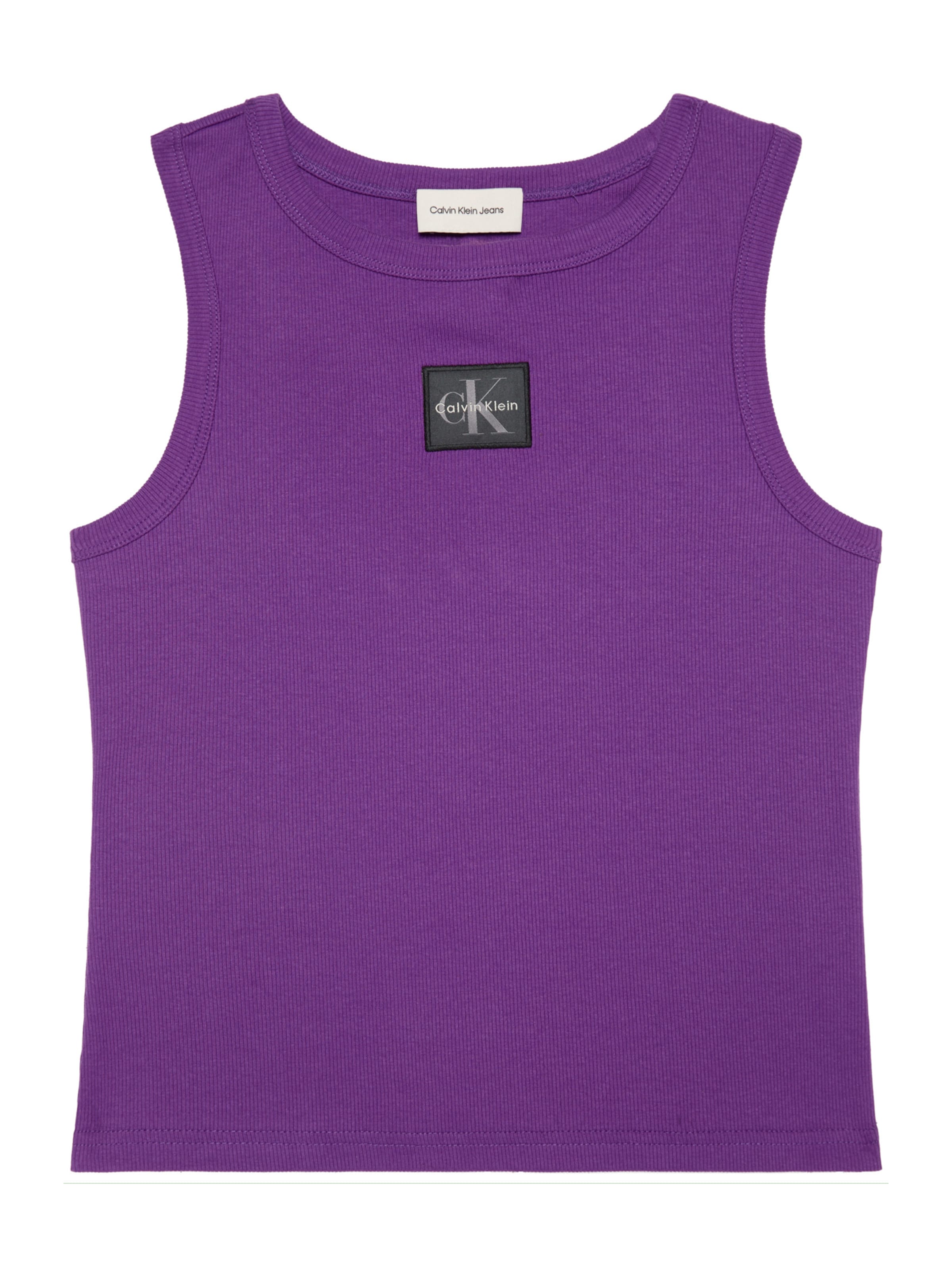 Calvin Klein Jeans - Top em roxo: frente
