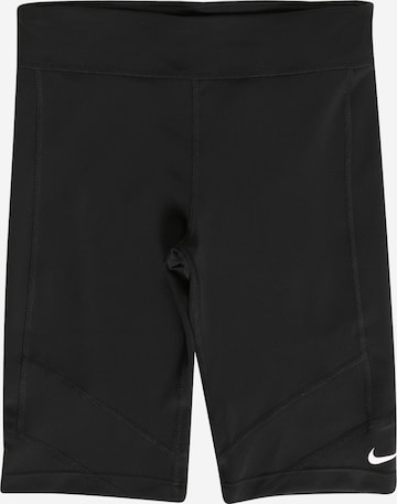 NIKE Športne hlače | črna barva: sprednja stran