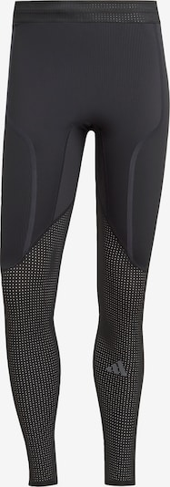 ADIDAS PERFORMANCE Pantalon de sport 'Adizero' en gris / noir / blanc, Vue avec produit