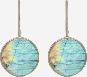 Boucles d'oreilles Gemshine en bleu : devant