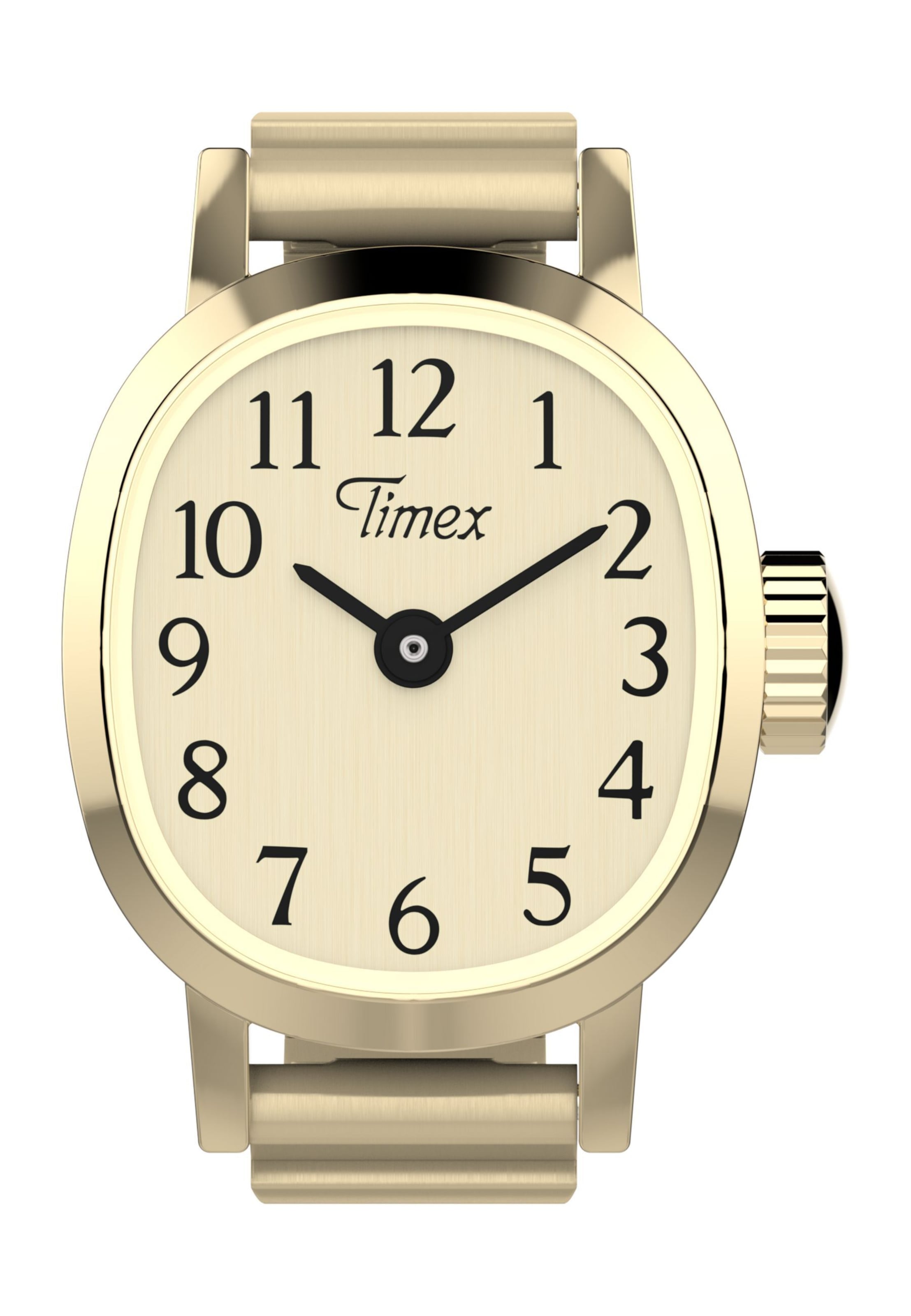 TIMEX Analoog horloge ' Cavatina Mini ' in Goud: voorkant