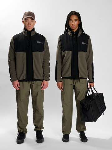 HALO Fleece jas in Groen