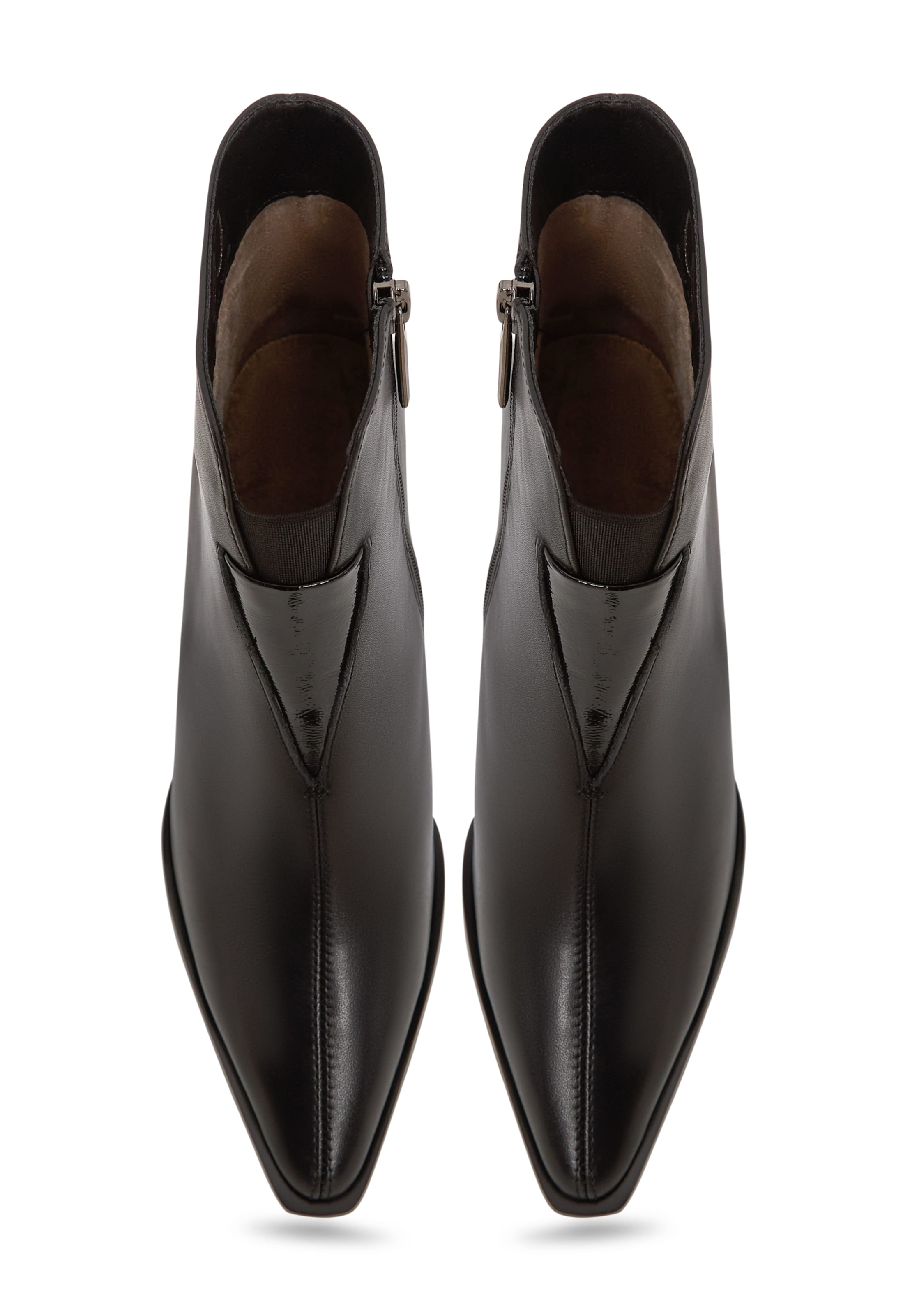 CESARE GASPARI Stiefelette in Schwarz