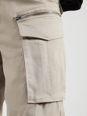 G-STAR Ohlapna forma Kargo hlače | siva barva