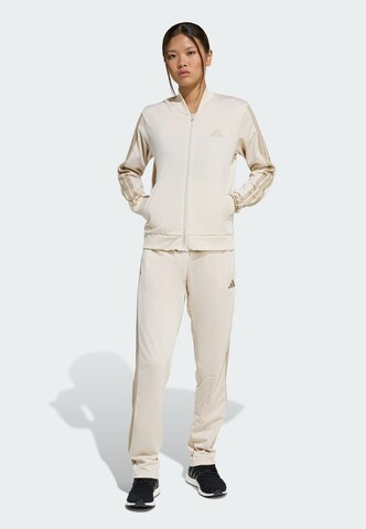 ADIDAS SPORTSWEAR Trainingsanzug 'Dayready' in Beige: Vorderseite