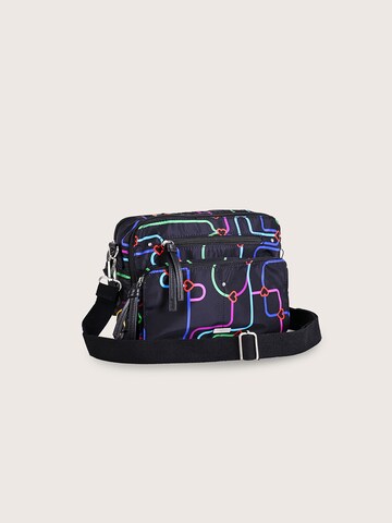 Sac bandoulière Camomilla Italia en noir : devant
