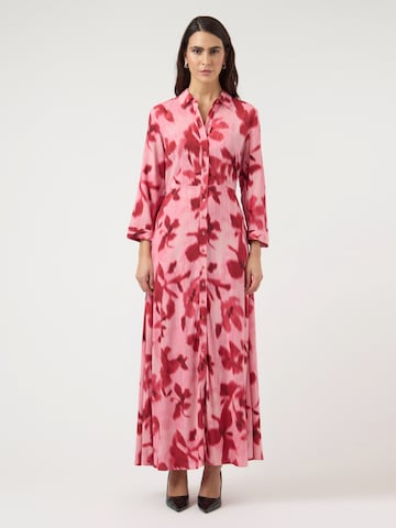 YAS Blousejurk 'YASSAVANNA' in Lila: voorkant