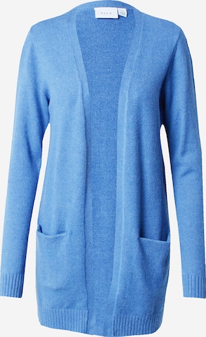 VILA Knit Cardigan 'Ril' in Blue: front