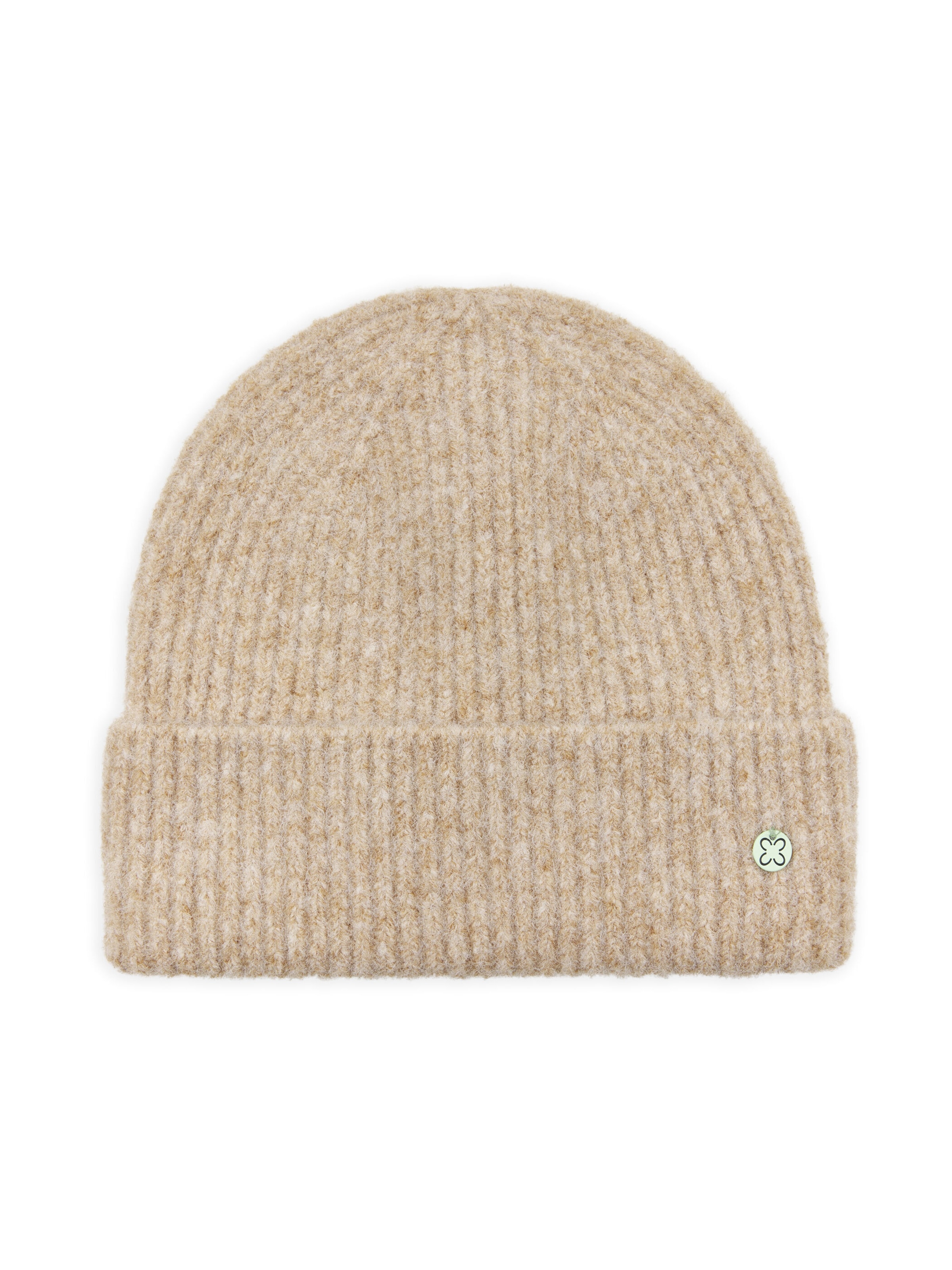 CODELLO Beanie in Beige: front