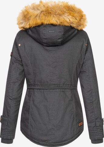 NAVAHOO Winter Parka 'Pearl' in Grey