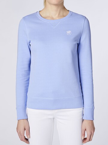 Polo Sylt Sweatshirt (GOTS) in Blau