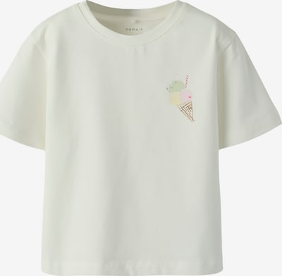 Marškinėliai 'NMFFAIRI' iš NAME IT, spalva – geltona / žalia / pastelinė žalia / rožinė / rožių spalva, Prekių apžvalga