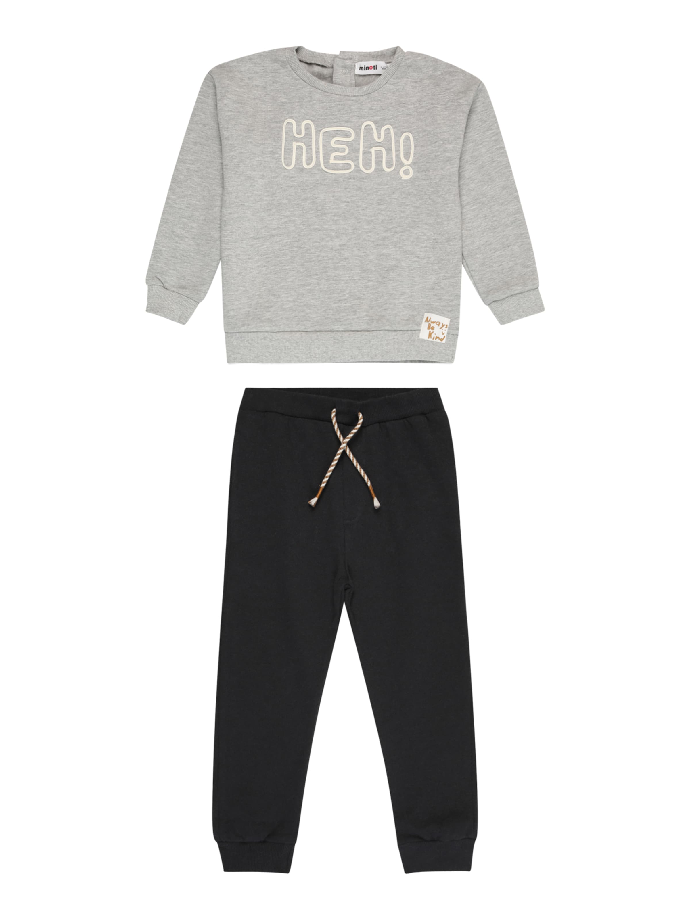 MINOTI Trenirka za tek | siva barva: sprednja stran