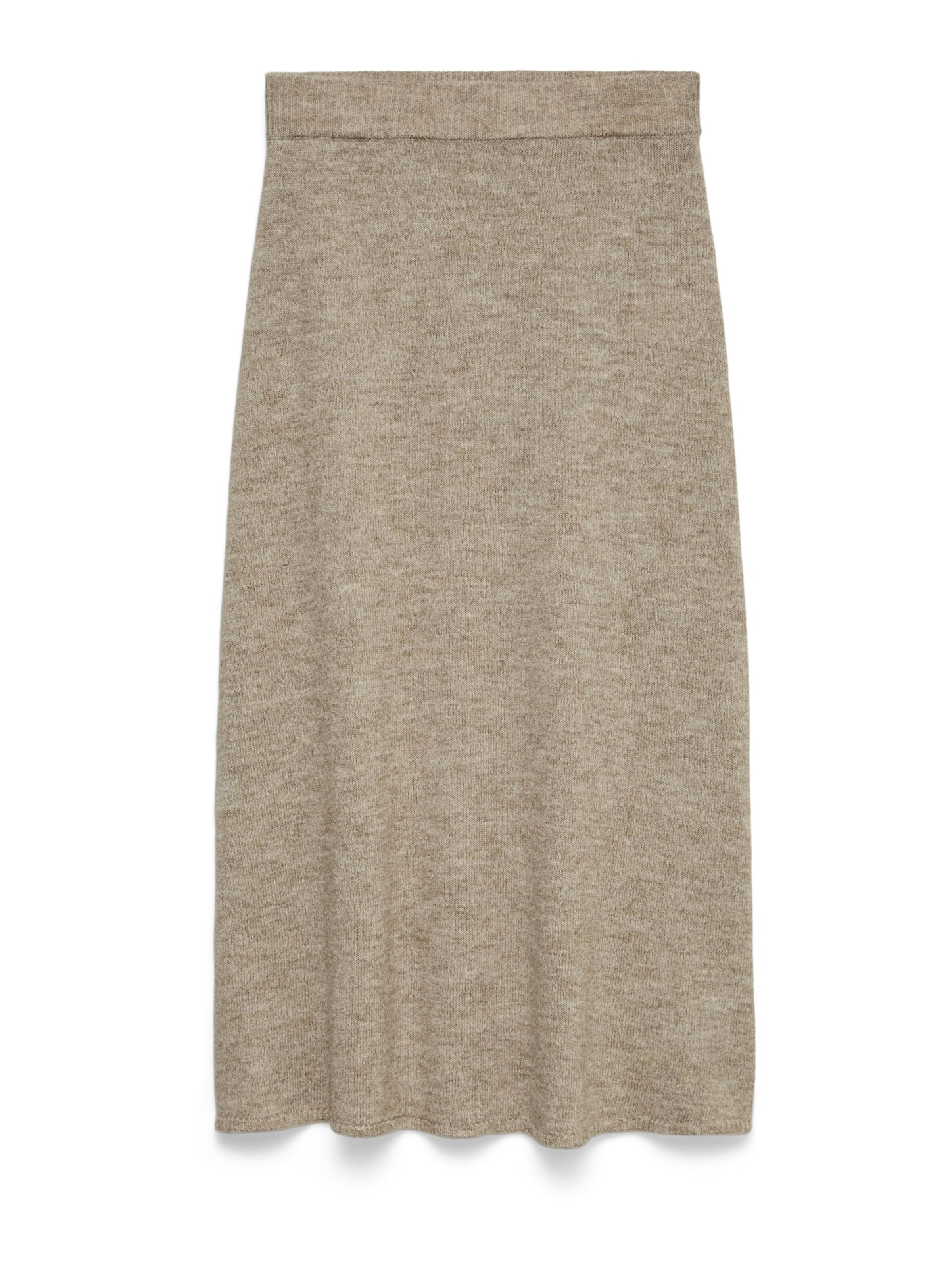 Vero Moda Maternity Sukně 'VMMTEAK' – béžová: přední strana