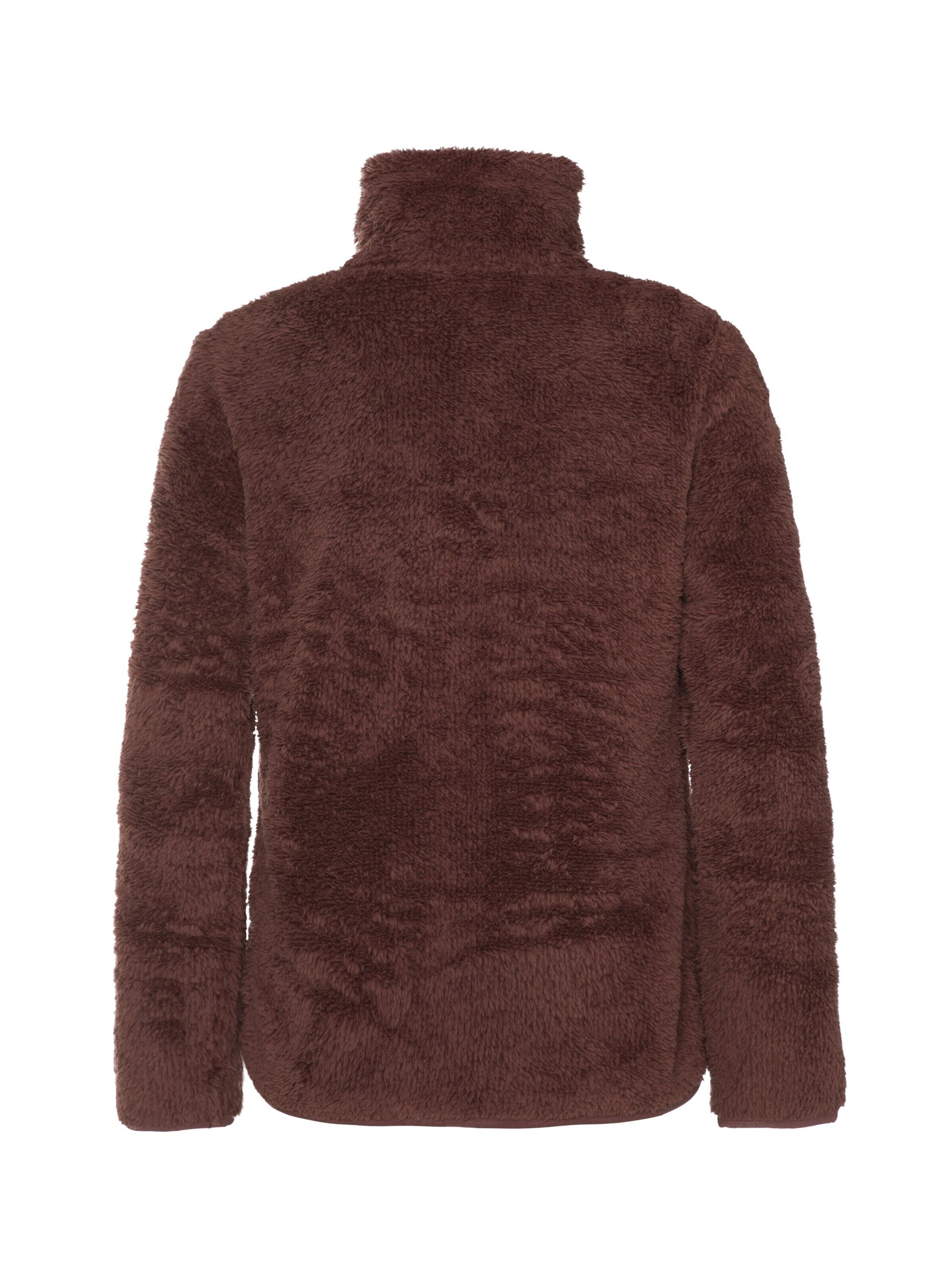 PROTEST Fleece jacket 'Riri JR' in Brown
