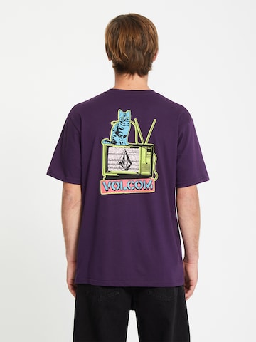 Volcom Shirt 'Catv' in Lila: voorkant