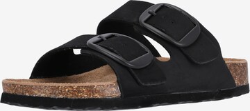 Cruz Mules 'Bundao' in Black: front