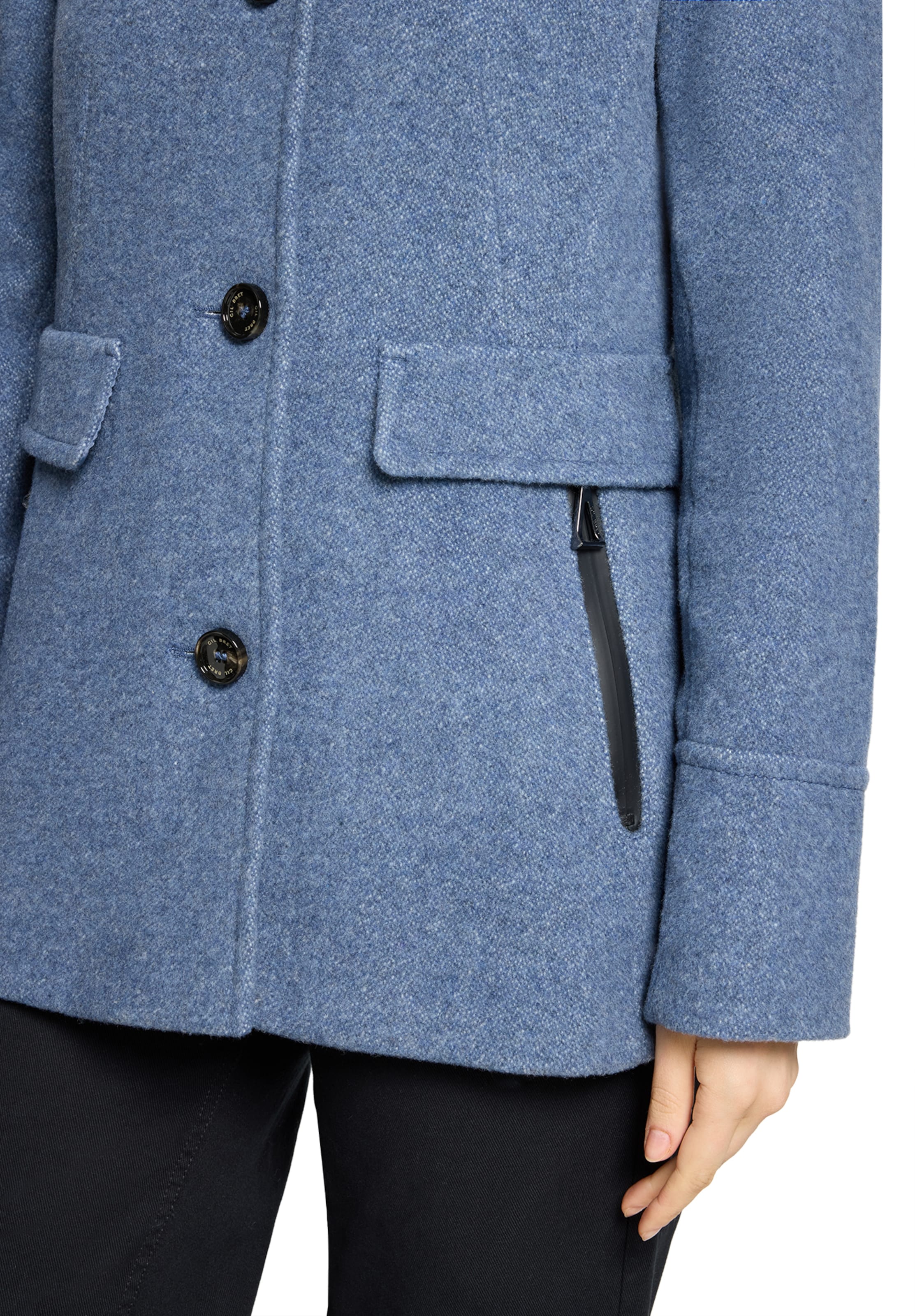 GIL BRET Between-Seasons Coat in Blue