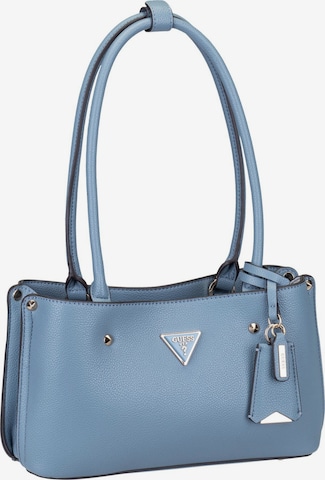GUESS Shoulder Bag 'Meridian ' in Blue: front