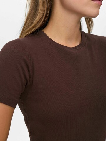 NÜMPH Paita ' RILEY ' värissä ruskea