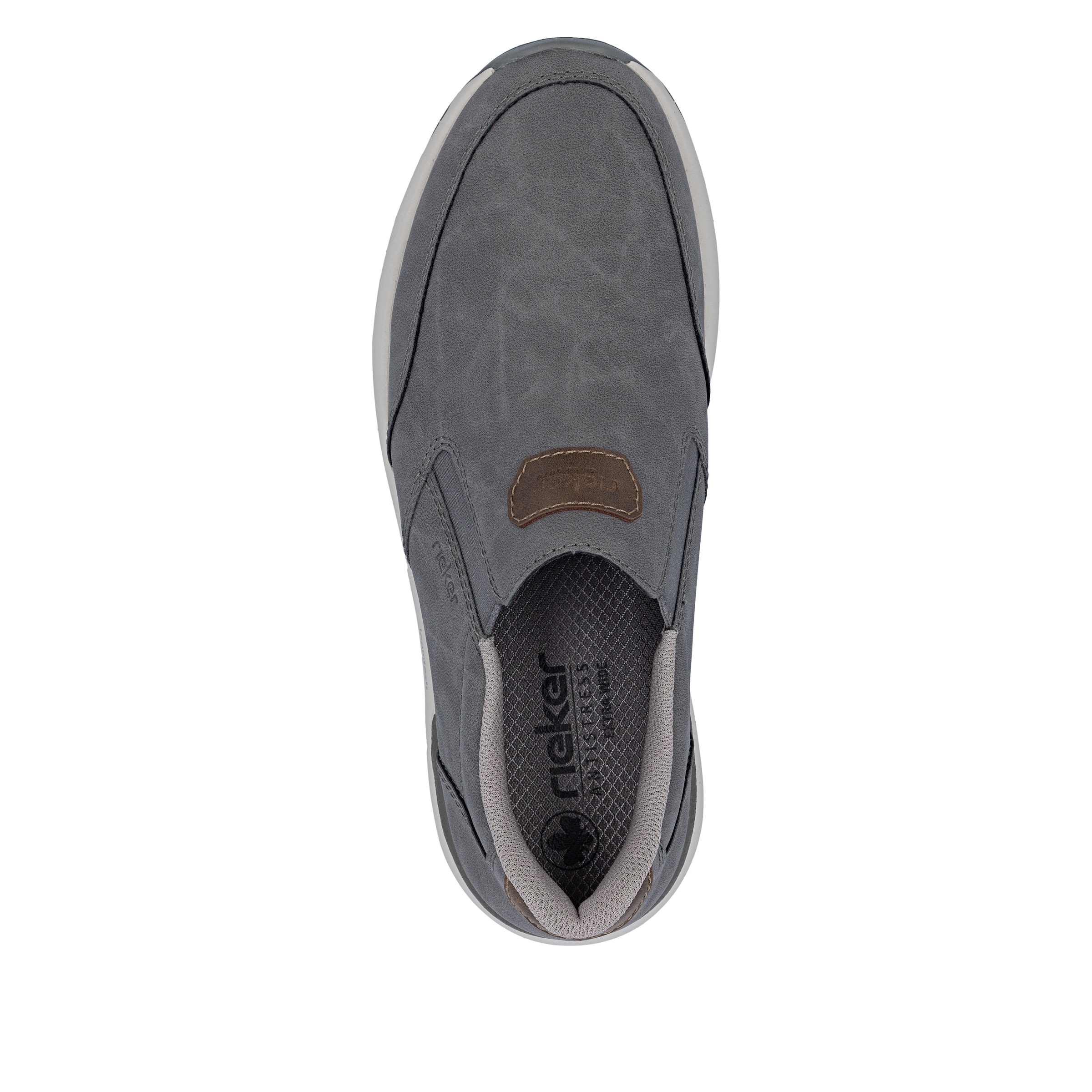 Rieker Classic Flats in Grey