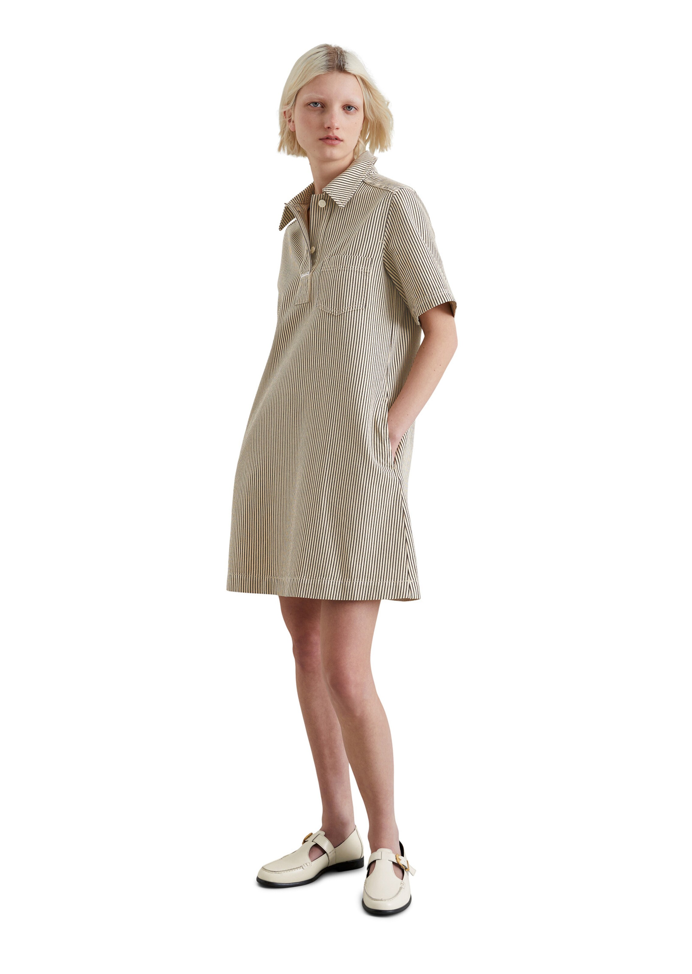 Marc O'Polo DENIM Blousejurk in Beige