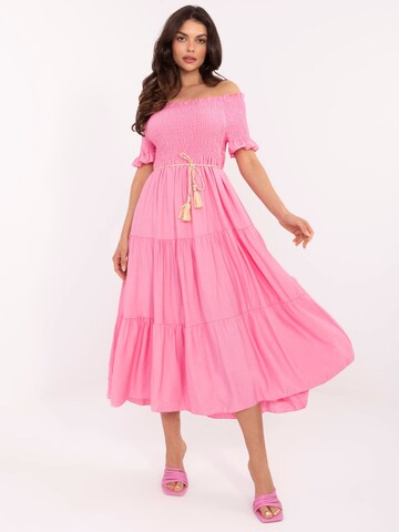 Madnezz House Kleid 'A2609' in Pink: Vorderseite