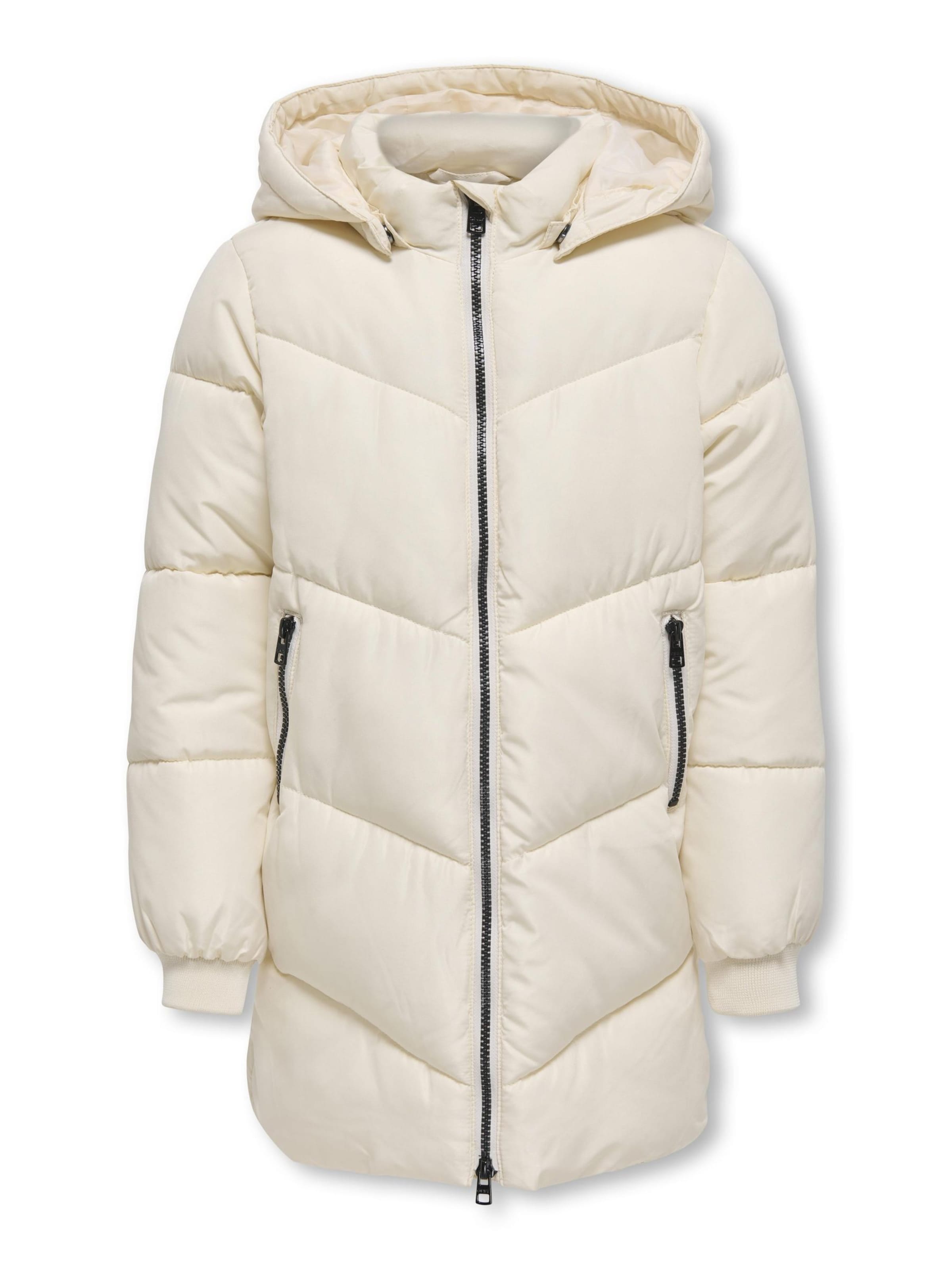 Cappotto 'MADDIE' di ONLY GIRLS in bianco: frontale