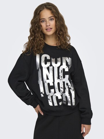 ONLY Sweatshirt 'ONLGwen' i sort