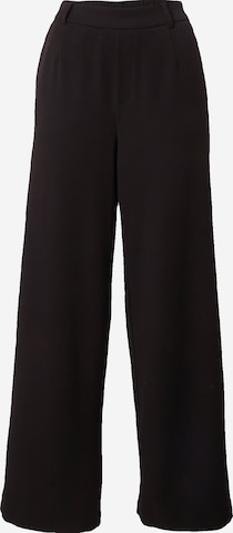 VILA Wide leg Pants 'Varone' in Black: front