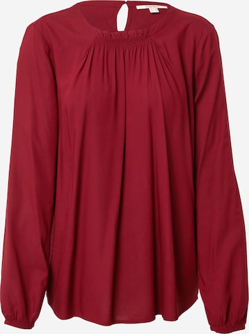 ESPRIT Blouse in Rood: voorkant