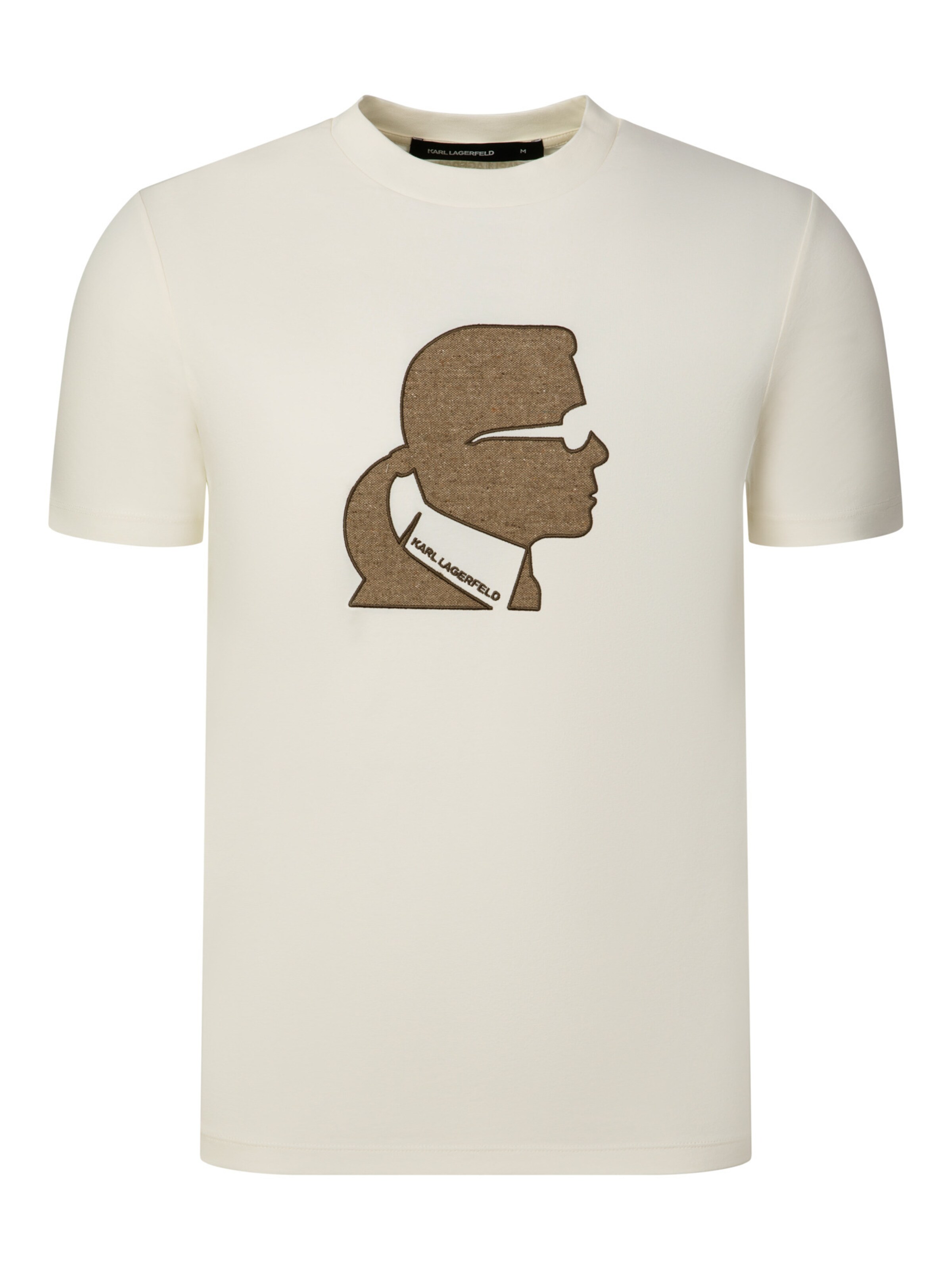 Karl Lagerfeld T-Shirt en XXL en beige / marron, Vue avec produit